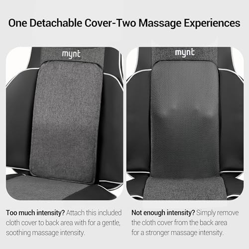 FSA Eligible HSA Approved Shiatsu Neck and Back Massager for Chair Black Gray gallery