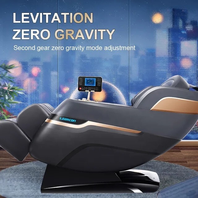 Luxury Full Body 4D Zero Gravity Massage Chair Heating Head Foot 180° Bluetooth gallery