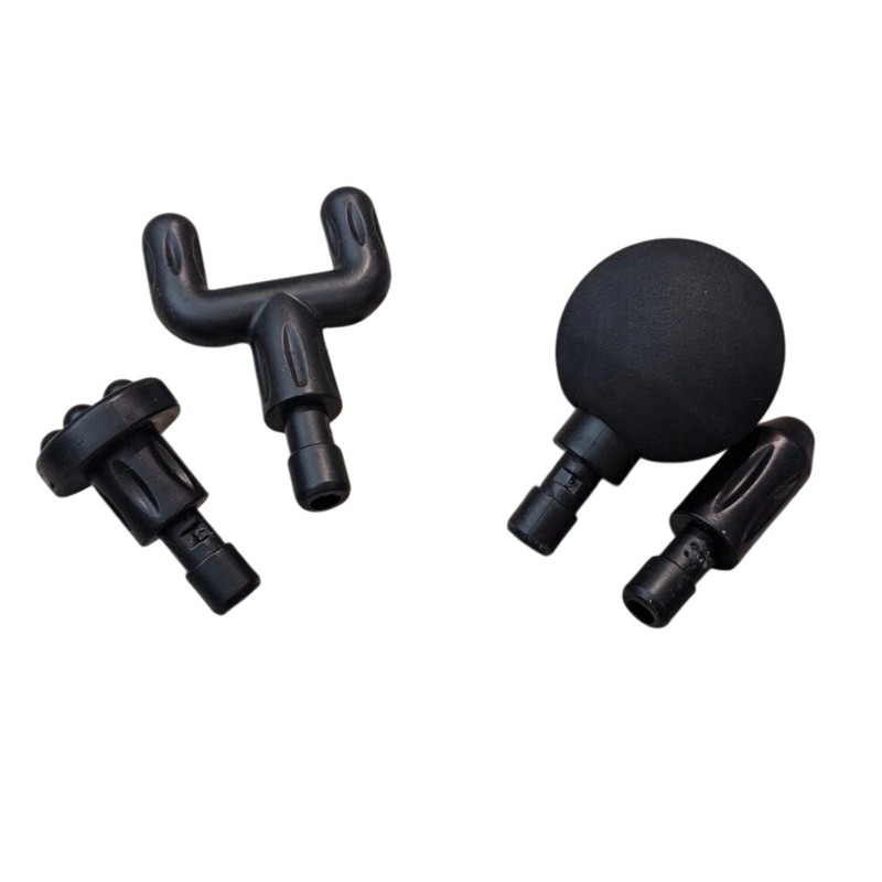 Portable Mini Handheld Massage Gun CX-157 Rechargeable 4 Interchangeable Heads gallery