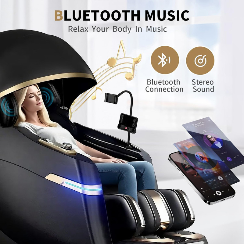 Zero Gravity Full Body Massage Chair with 20 Programs & 3D Shiatsu Massage gallery