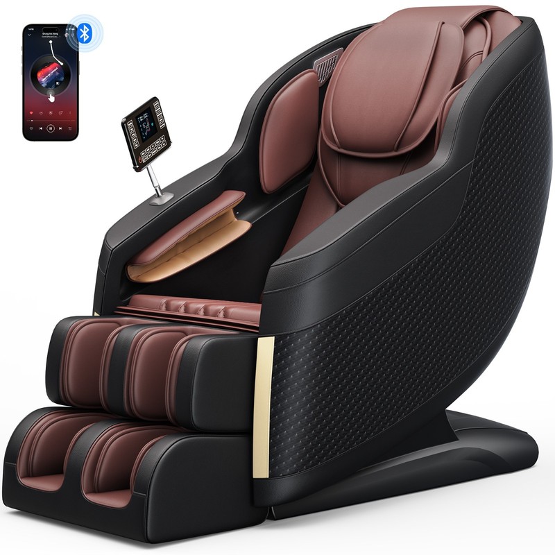 Full Body 4D Zero Gravity Massage Chair Recliner SL Track with Heat, Airbags