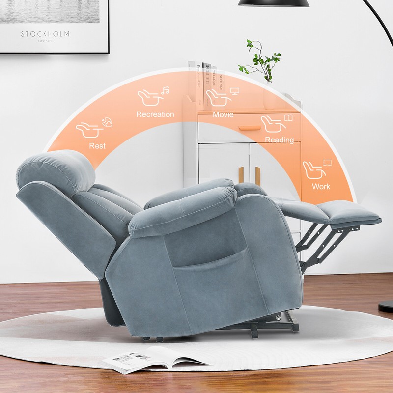 Power Lift Electric Recliner Chair Comfortable Living Room Sofa w/Remote Control gallery