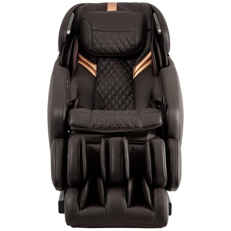 Osaki OS-Pro 3D Admiral L-Track Foot Roller Zero-G Heated Massage Chair Brown gallery