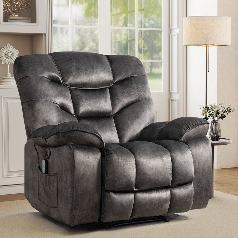 CANMOV Power Lift Recliner Chair w/Massage & Heat – Electric Rocker
