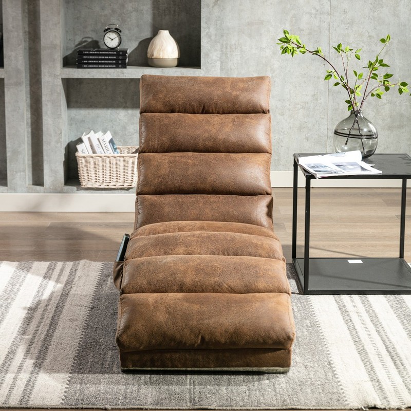 Massage Chaise Lounge w/Remote - Ergonomic Electric Long Lounger 5 Modes gallery