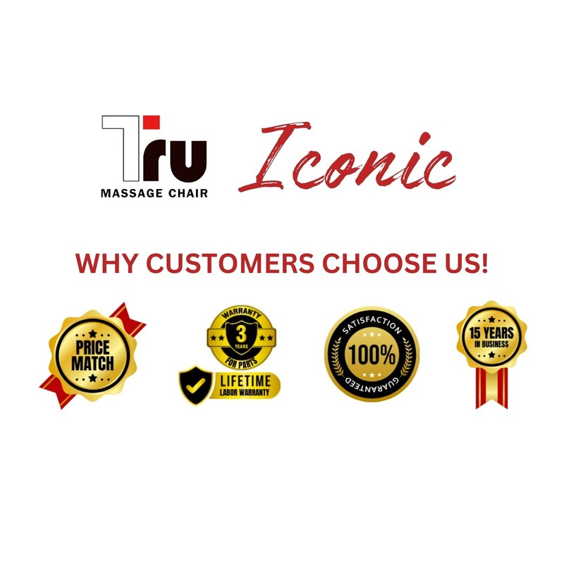 TRU Iconic Massage Chair - Intelligent 4D Massage, Zero Gravity gallery