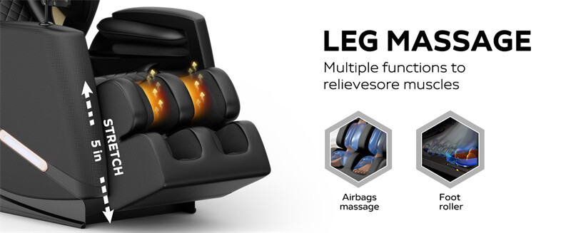 2024 Massage Chair Recliner with Zero Gravity with Full Body Air Pressure gallery