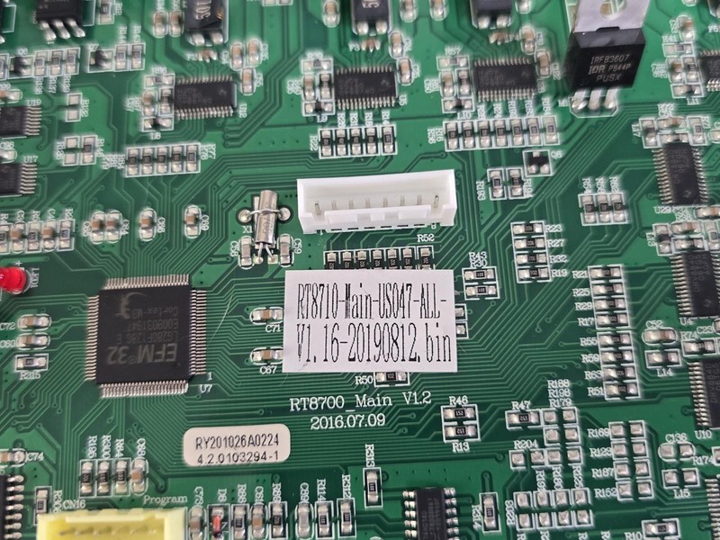 Infinity massage chair lower board electronics MCB PCB for Genesis SE RT8710 gallery