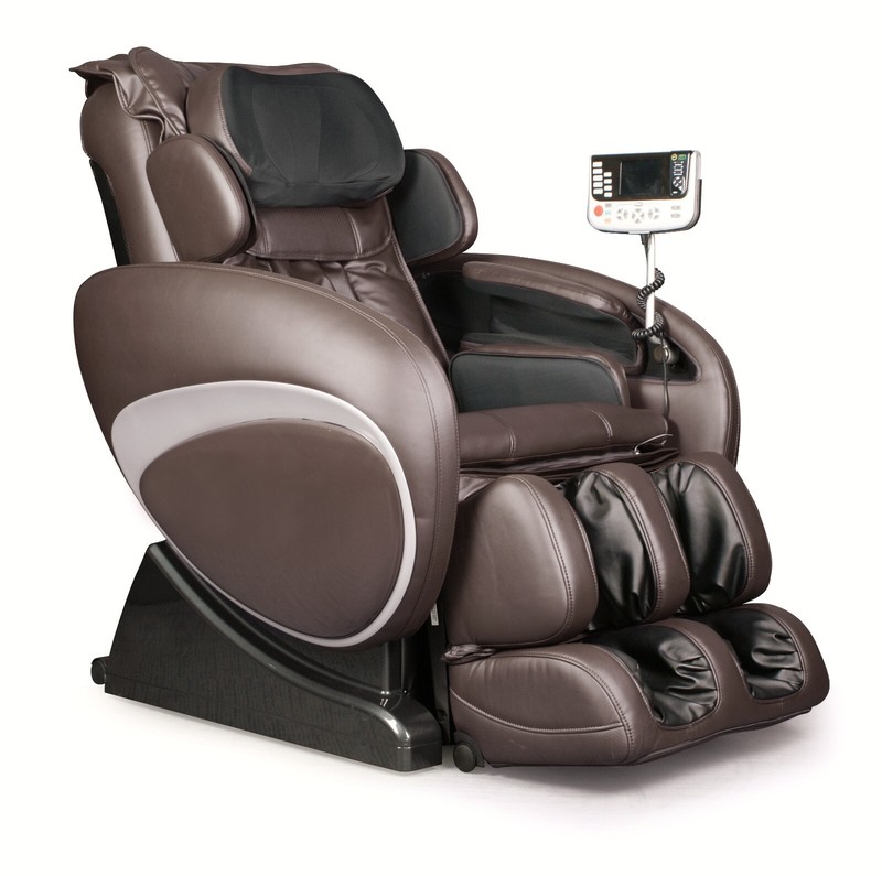 Taupe Osaki OS-4000 Zero Gravity Massage Chair Recliner + Heat Therapy Warranty gallery