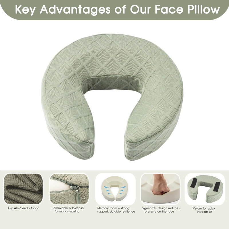 Adjustable Massage Headrest with Extra Long Armrest for Home Use gallery