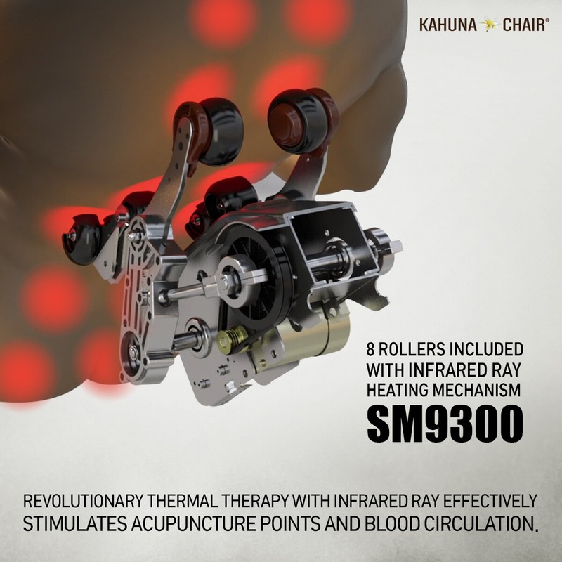 [SM] KAHUNA 4D+@ DUAL AIR FLOAT FLEX HSL-TRACK WITH INFRARED HEATING, SM-9300 gallery