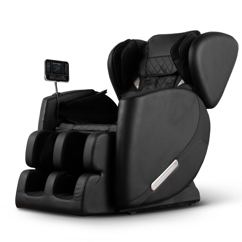 Full Body Shiatsu Massage Chair Recliner ZERO GRAVITY Foot Roller w/Bluetooth