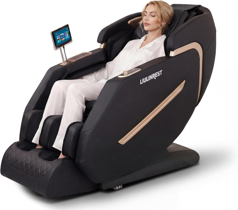 2026 4D Massage Chair Full Body, Zero Gravity Massage Chair with Sl-Track & Heat