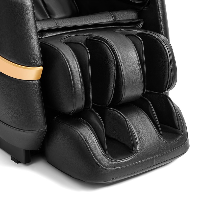 Black Full Body Zero Gravity Massage Chair Recliner Shiatsu,Heating,Foot Roller gallery