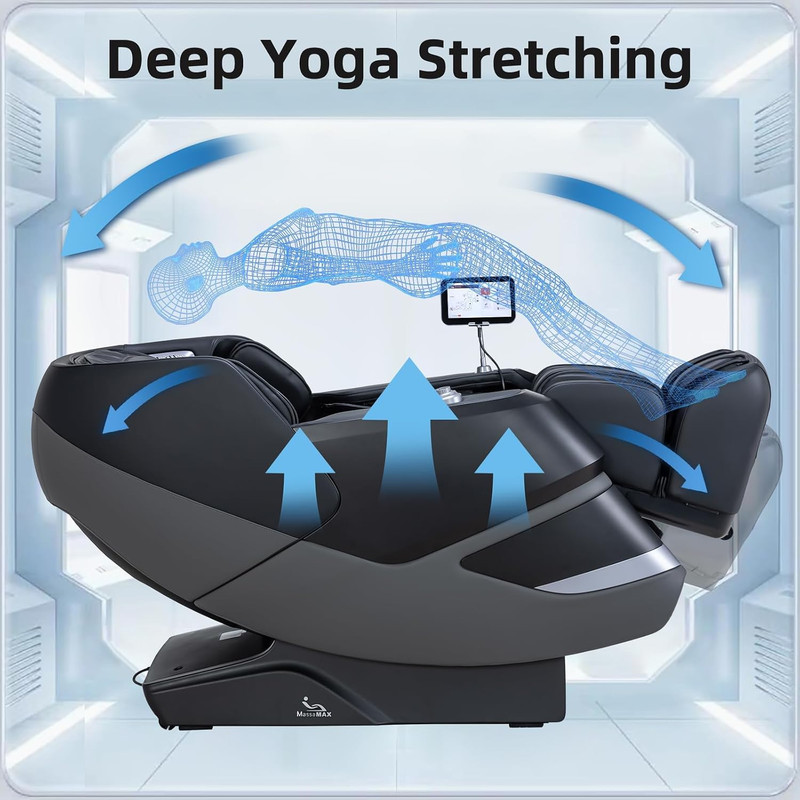 MT339 4D Full Body Massage Chair - Zero Gravity, AI Control, Heat & Stretch gallery