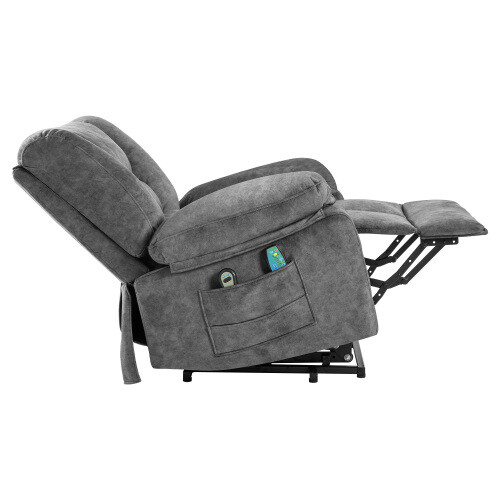 Electric Power Lift Recliner Chair with Massage and Heating for Elderly gallery
