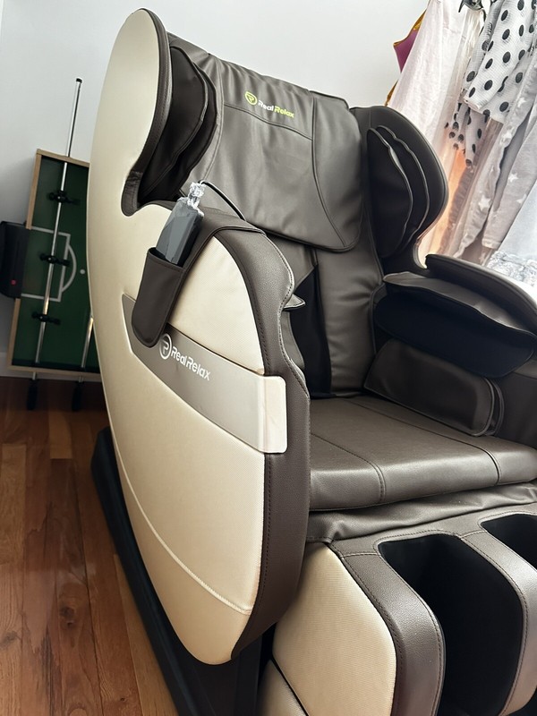 Real Relax Full Body Shiatsu Massage Chair Recliner ZERO GRAVITY Foot Rest gallery