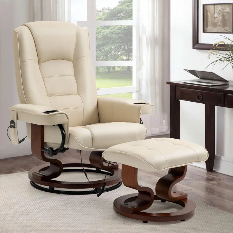 Full Body Electric Massage Recliner Chair with Pillow. Weight Capacity 300 lbs gallery