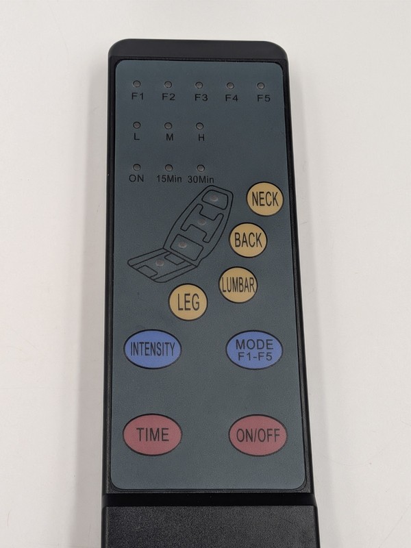 Massage Chair Pad Remote Controller 5 Mode Neck Back Lumbar Leg Untested gallery