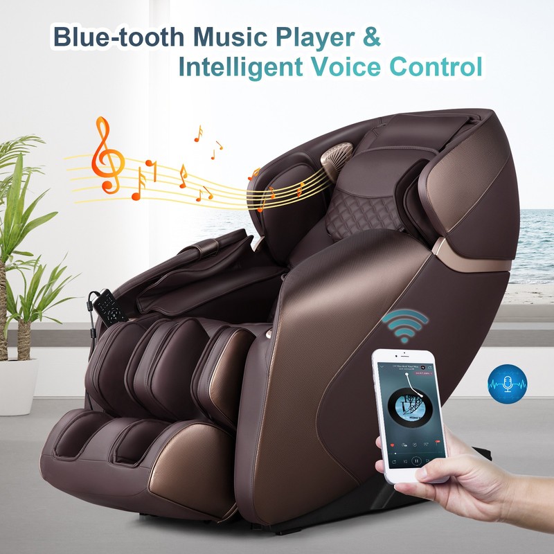 Giantex Full Body Zero Gravity Massage Chair Recliner w/ SL Track Heat gallery