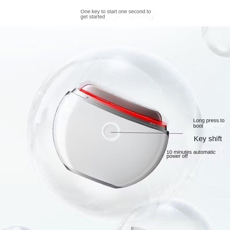 Electric Scraping Machine Facial Massager Heating Vibration Color Light Microcur gallery
