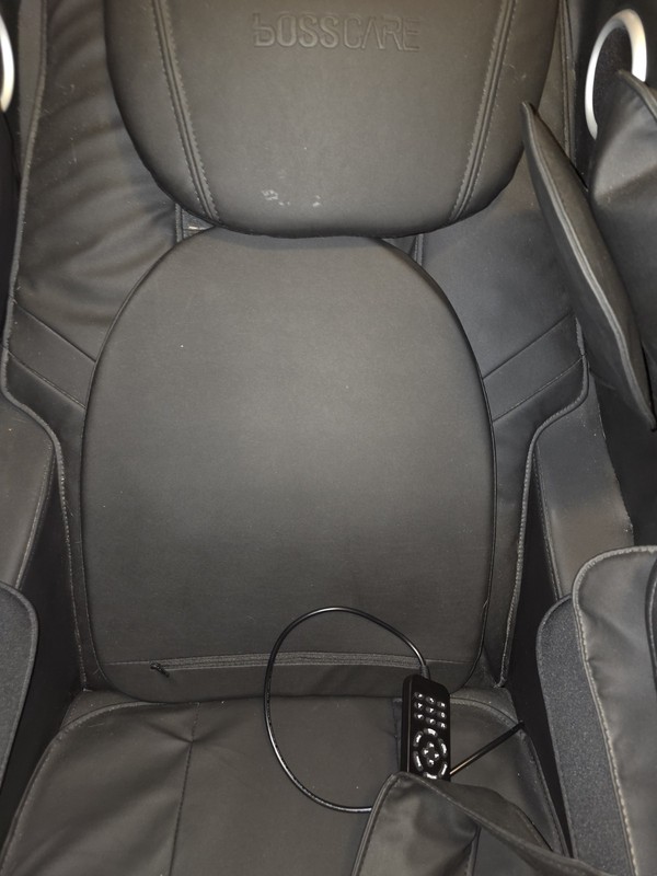 BOSSCARE Electric Massage Chair, Black, Wired Remote, Foot/Leg Massager gallery