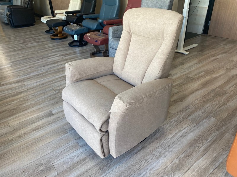 IMG Prince RG201 Med Manual Relaxer Recliner Chair Caprice 102 Cashmere Fabric gallery