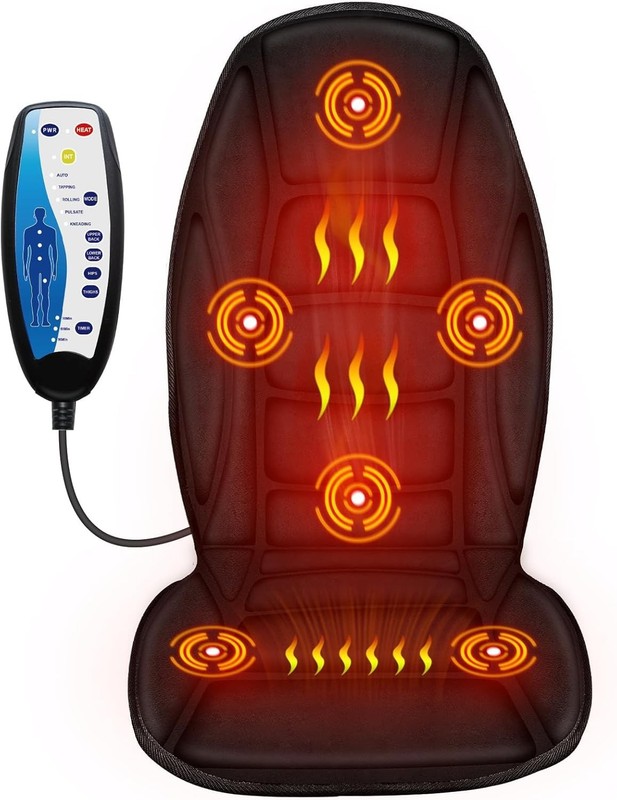 Vibrating Massage Pad with Heat – Perfect Gift for Stress Relief & Relaxation gallery