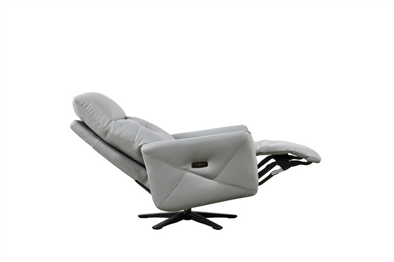 Recliner Chair With Dual Motor 360° Swivel USB Charge Port New Living Style gallery