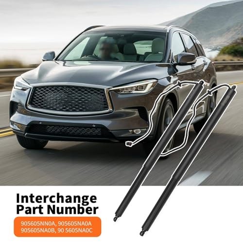 Rear Tailgate Power Lift Support Shock Strut Compatible with QX50 2019 2020 gallery