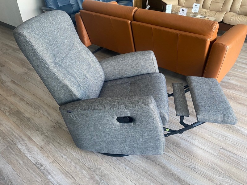 Fjords Oslo Swing Relaxer Manual Recliner Chair in Dream Mole Fabric gallery