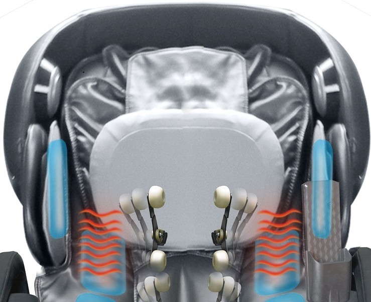Black Osaki 7200CR Zero Gravity Massage Chair Recliner with Quad Heated Rollers gallery