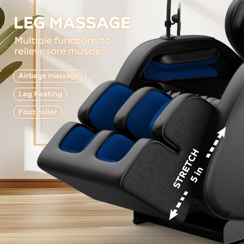 2026 Smart Massage Chair L Track Zero Gravity Full Body Heat Pain Relief gallery