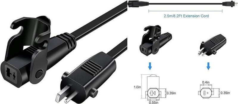 Cable de extensión de 8,2 pies (2,5 m) para sillón elevador o sillón reclinable. gallery