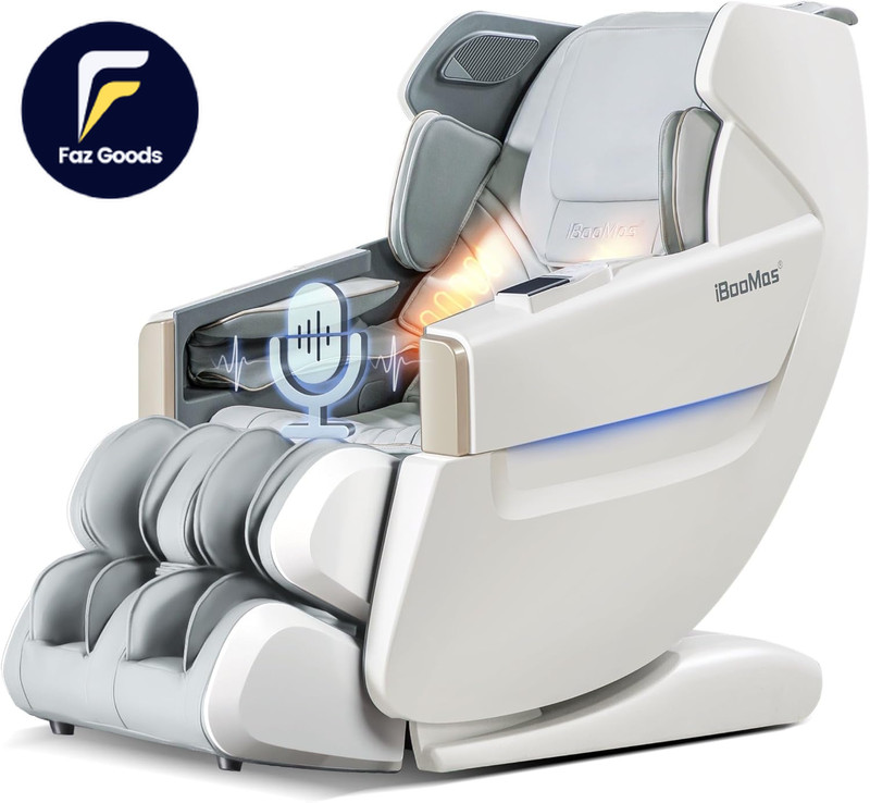 2026 4D Full Body Massage Chair Zero Gravity Shiatsu Recliner SL Track Massa