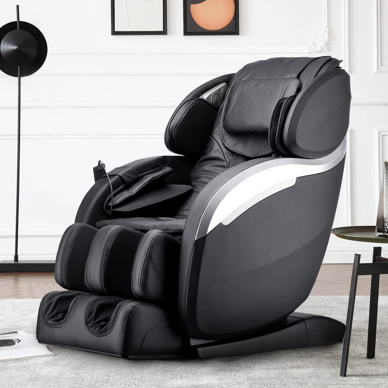 Full Body Massage Chair Zero Gravity Shiatsu Chair Recliner with Six Programs gallery