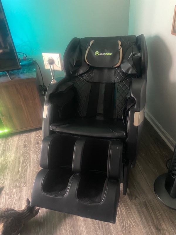 Real Relax Chair Full Body Shiatsu Massage Chair Recliner ZERO GRAVITY Foot Rest gallery