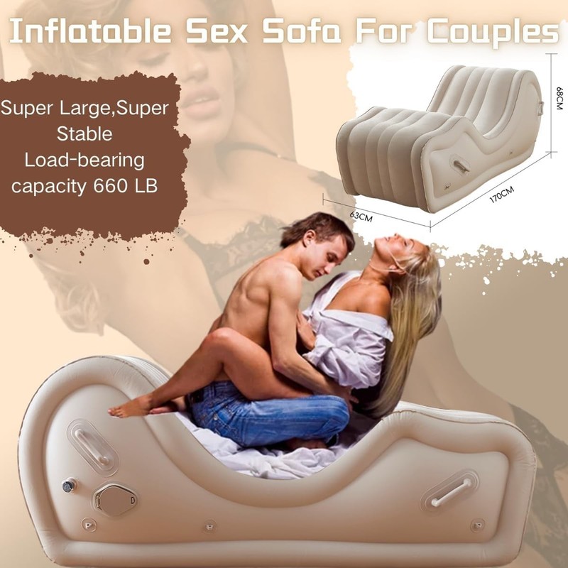 Sex Furniture Sofa Position Aid for Couples BDSM, Automatic Inflatable Chair wit gallery
