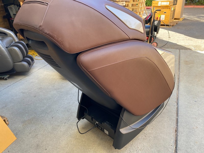 Brown Osaki OS-Pro Omni Massage Chair 2-Stage Zero Gravity Recliner #4 gallery