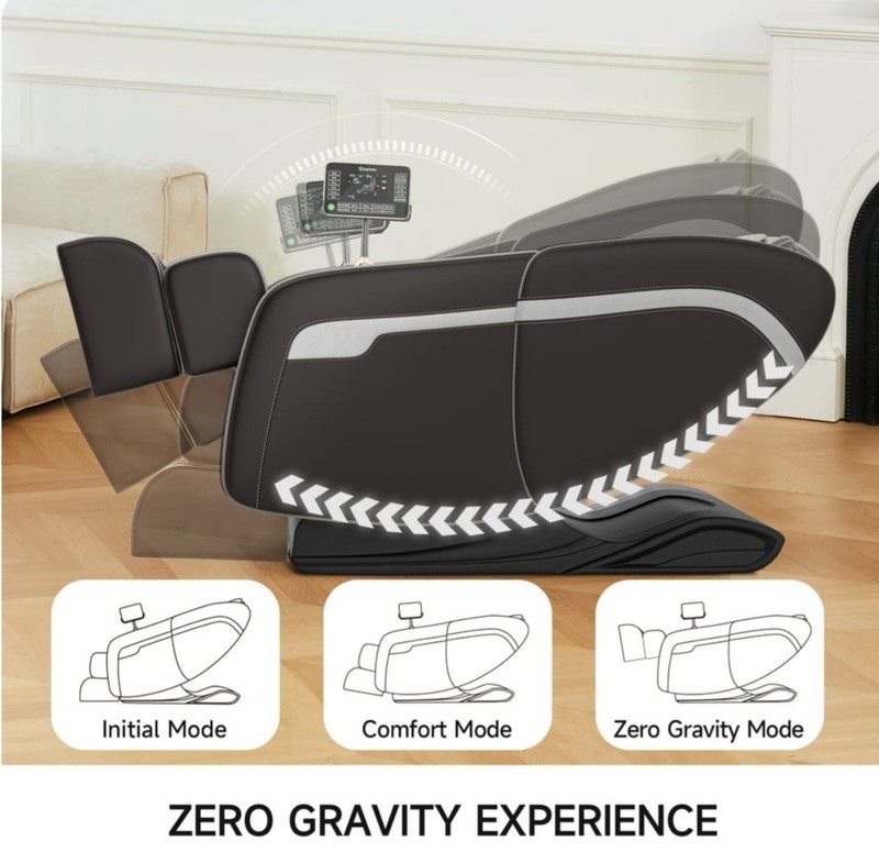 Full Body Zero Gravity Shiatsu Massage Chair Recliner with Foot Roller &... gallery