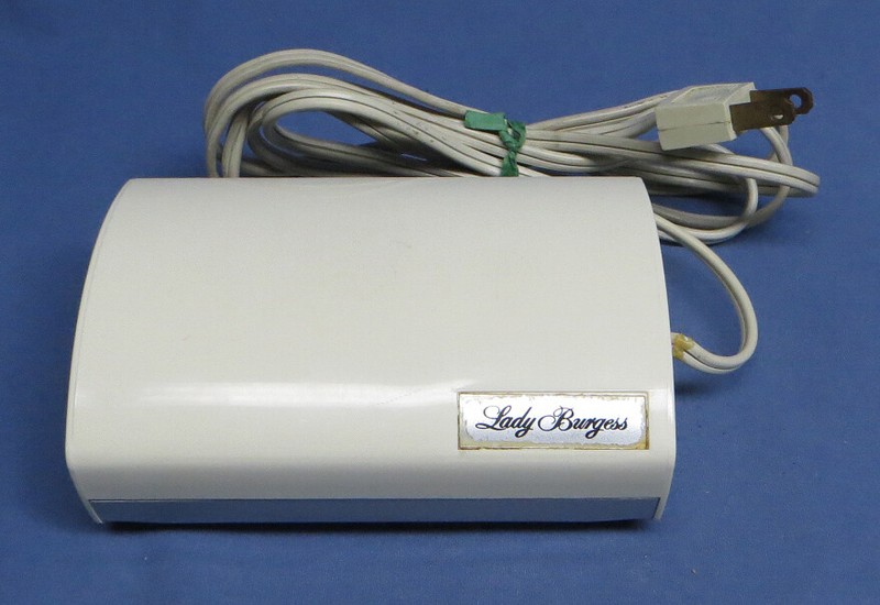 Vintage Lady Burgess Vibrocrafters Model VM-121 Heated Massager Works