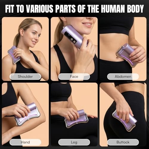 2026 New Upgrad Electric Muscle Scraper Tool for Full Body, Massage, Purple gallery