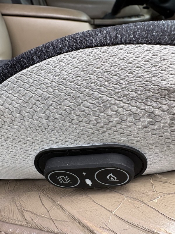 Ergonomic Massage Chair Cushion, rechargeable with heat and vibration gallery