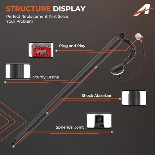 Rear Tailgate Power Lift Support Shock Struts Compatible with 2015-2020 Chevy gallery