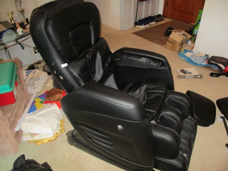 BRAND NEW-BLACK-SLABWAY-SLAB-1-Massage Chair- NEVER ASSEMBLED-NEVER USED-PERFECT gallery