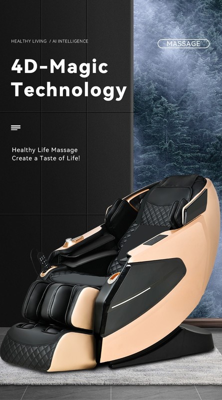 Duke II Pro 4D 10 Modes Full Body Airbags Zero Gravity SL-Track AI Massage Chair gallery