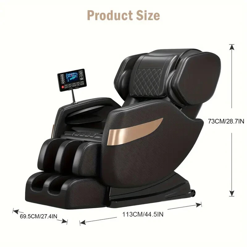 Multi-Functional Massage Chair - Zero Gravity Recline, Full Body Massage gallery