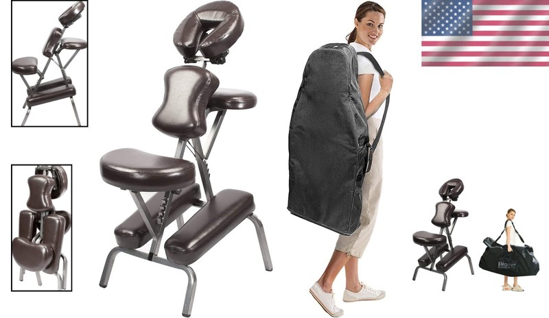 Lightweight Steel Frame Massage Chair, Adjustable & Portable gallery