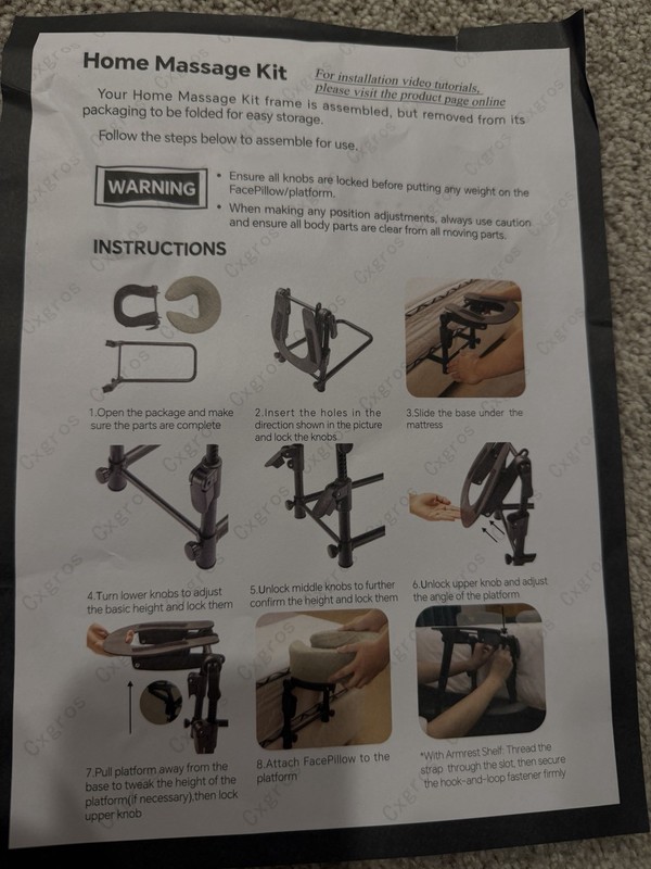 Massage Headrest for Bed gallery