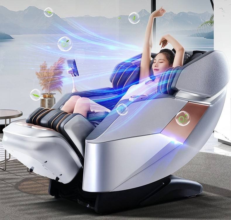 UKL Majesty X 4D+3D Dual-Core Full Body Zero Gravity SL-Track AI Massage Chair gallery
